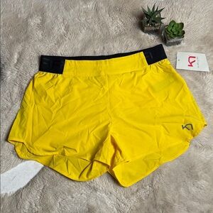 NWT Kari Traa Nora 2.0 Shorts 4” Yellow Lemon